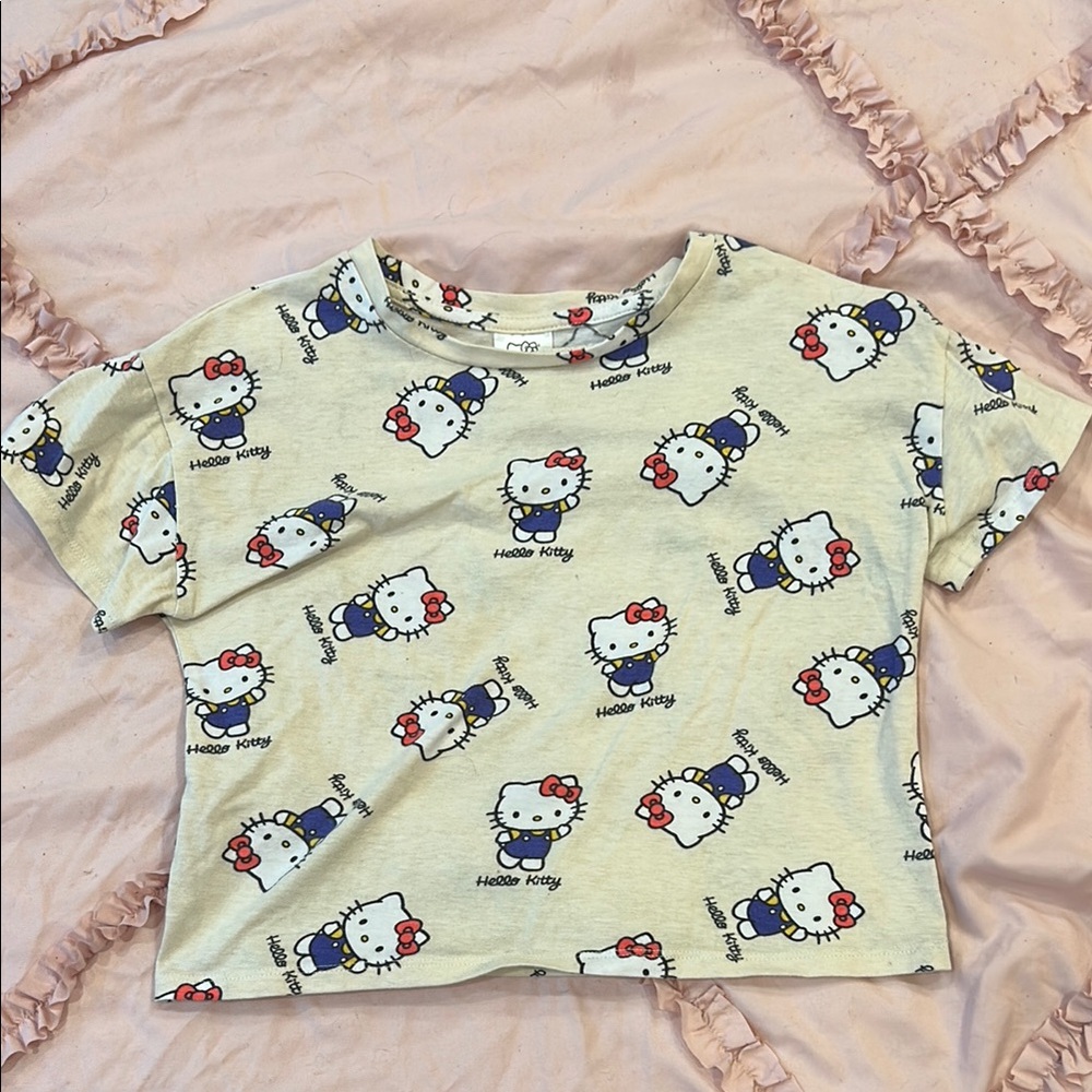 Hello Kitty Cream T-Shirt